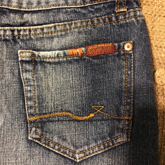 7 FAM denim skirt - Picture 3 of 5